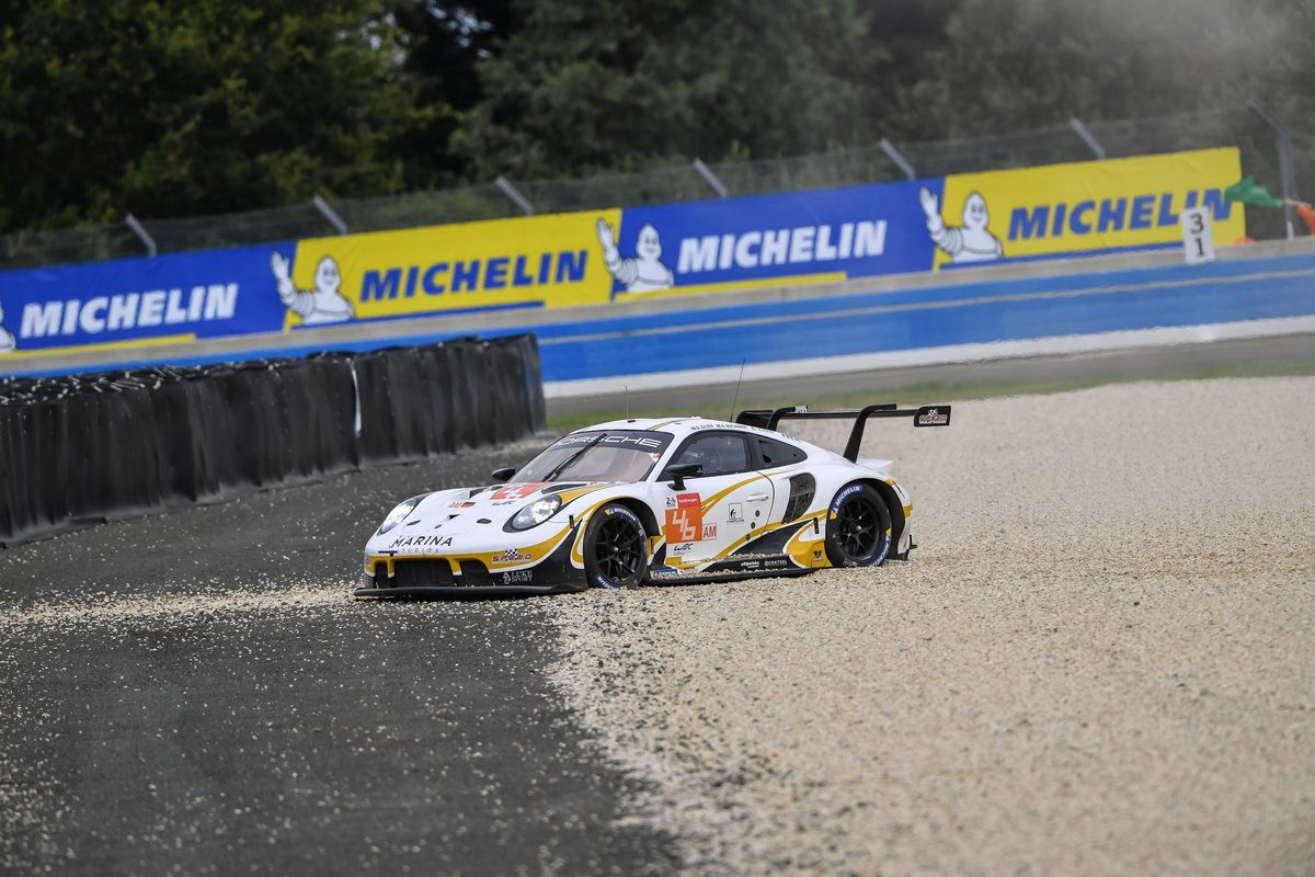 #46 Team Project 1 Porsche 911 RSR - 19 LMGTE Am, Dennis Olsen, Anders Buchardt, Robert Foley