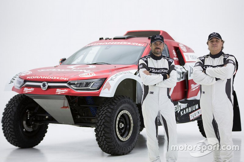 #341 Óscar Fuertes y Diego Vallejo, SsangYong Korando DKR