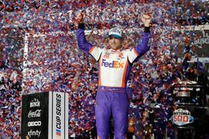 Daytona 500 Race Winner: Denny Hamlin, Joe Gibbs Racing, Toyota Camry