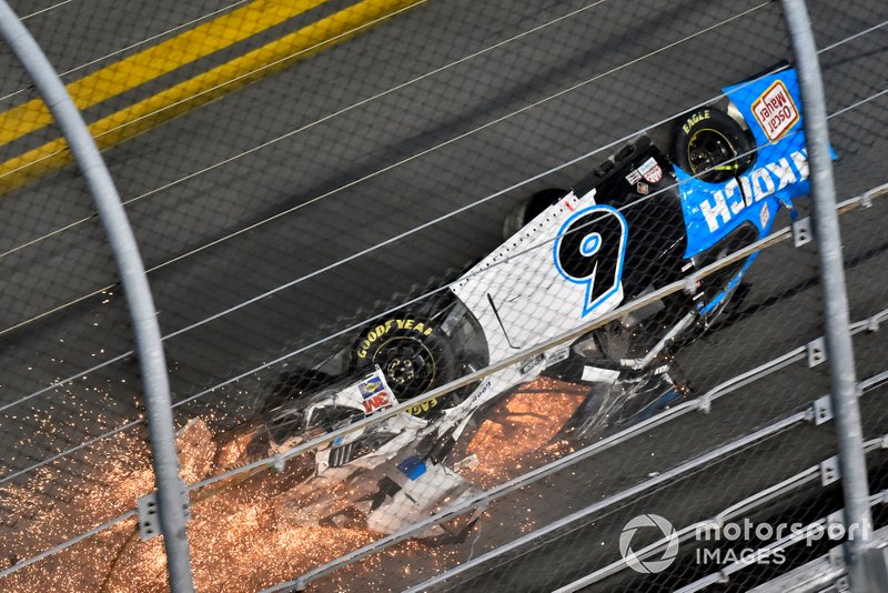 El accidente de Ryan Newman, Roush Fenway Racing, Ford Mustang Koch Industries