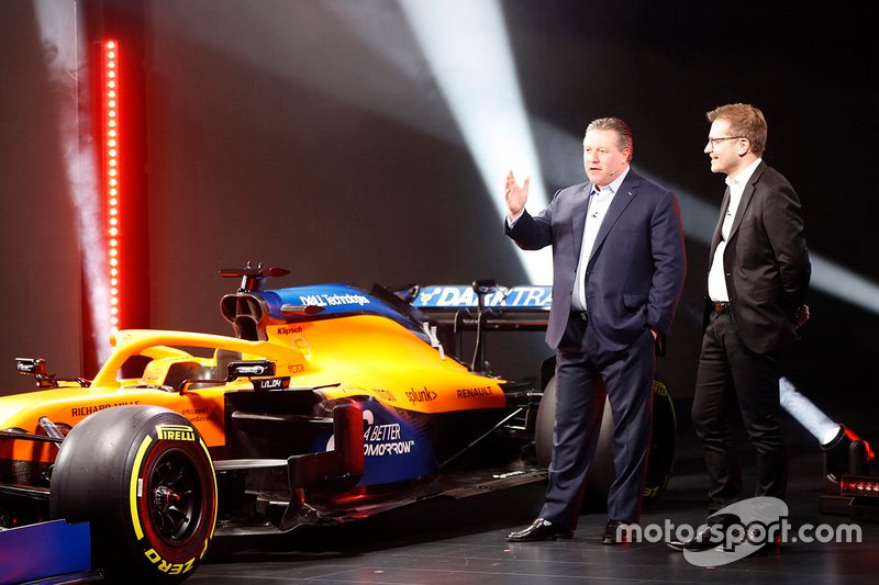 Zak Brown, Executive Director, McLaren e Andreas Seidl, Team Principal, McLaren
