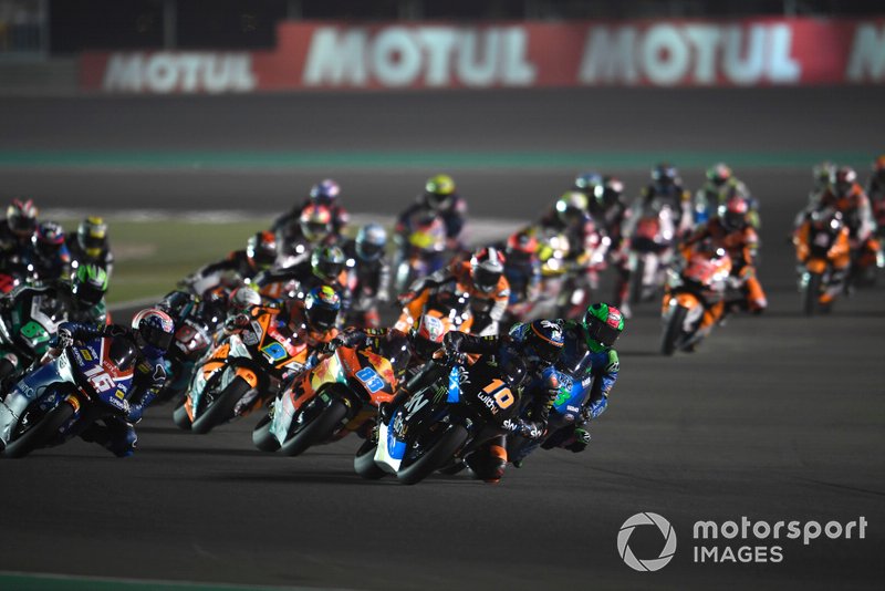 Luca Marini, Sky Racing Team VR46, leads