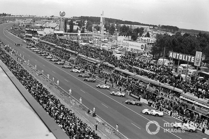 Salida de las 24 Horas de Le Mans 1966