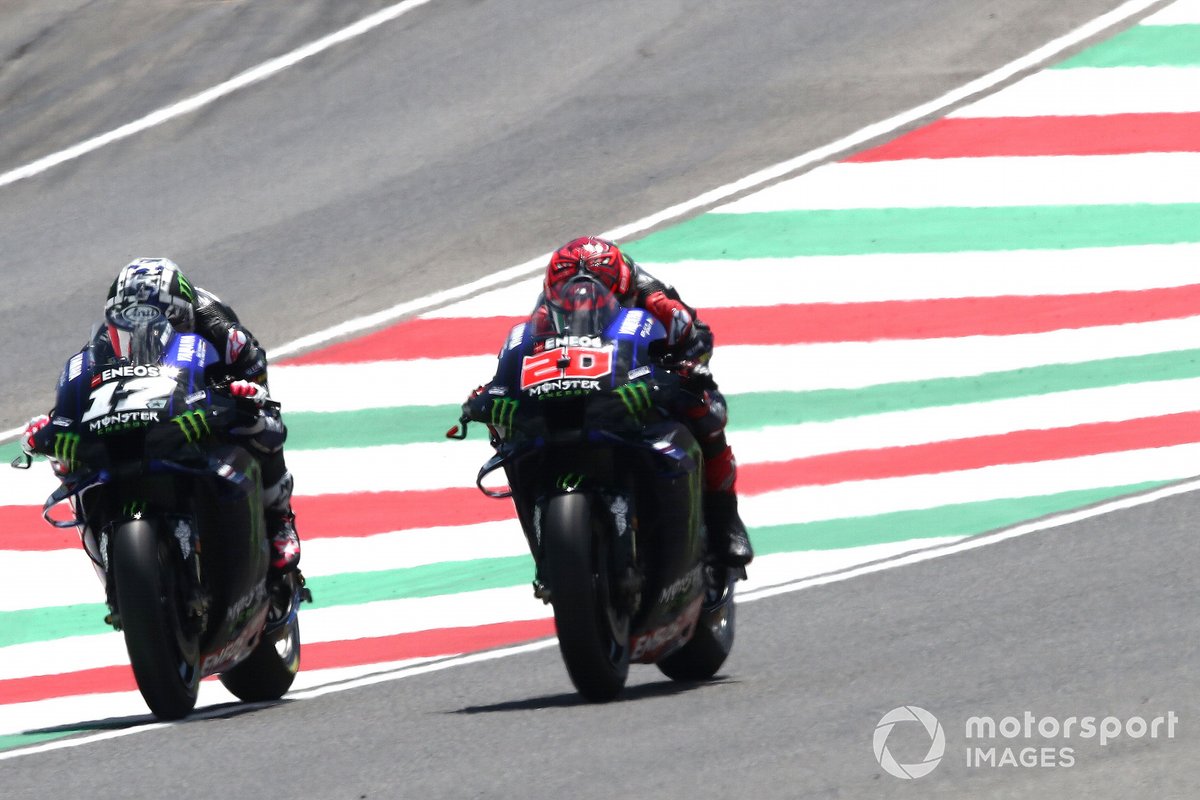 Maverick Viñales, Yamaha Factory Racing, Fabio Quartararo, Yamaha Factory Racing