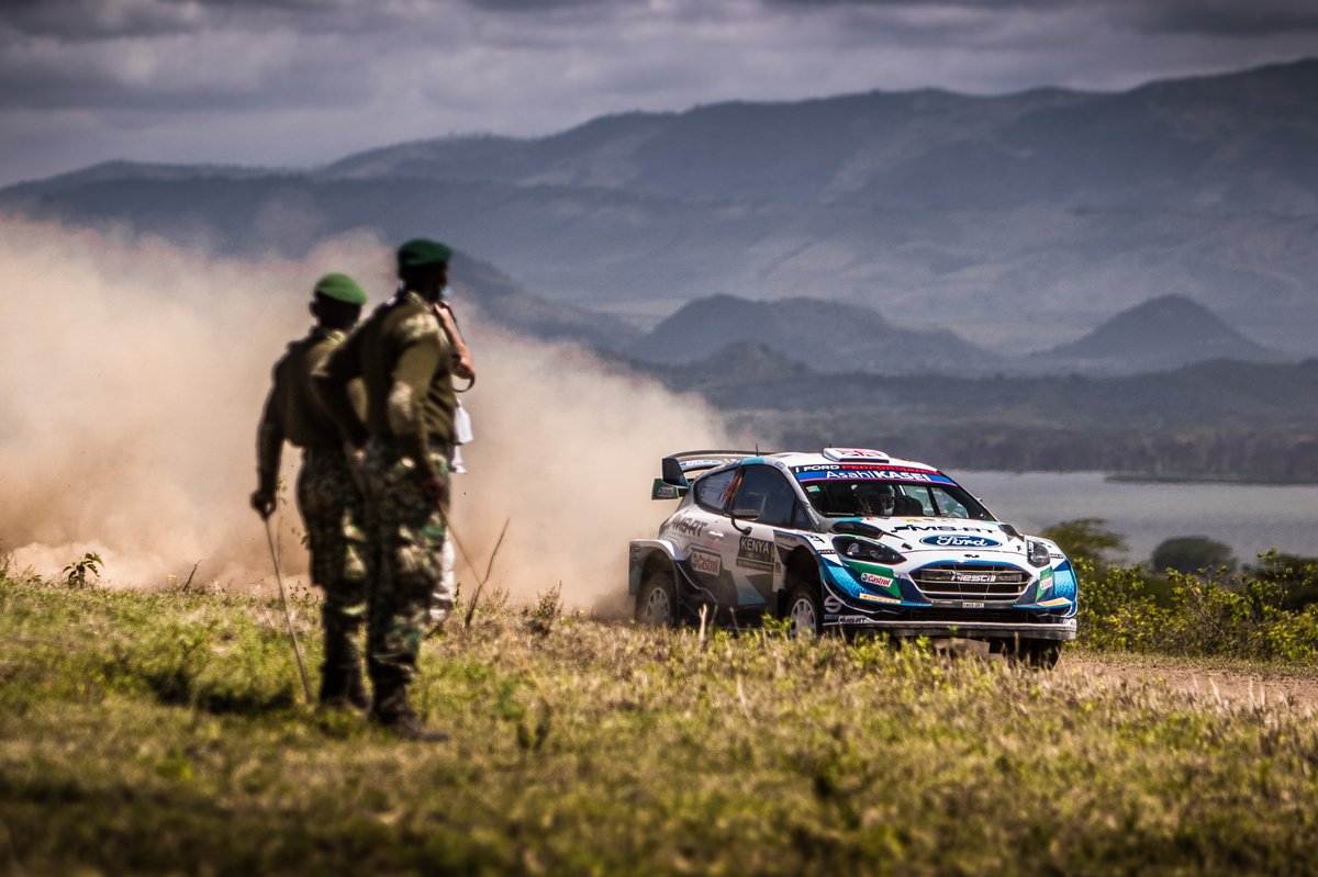 Gus Greensmith, Stuart Loudon, M-Sport Ford WRT Ford Fiesta WRC