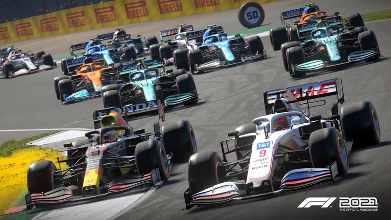 Captura de pantalla del F1 2021