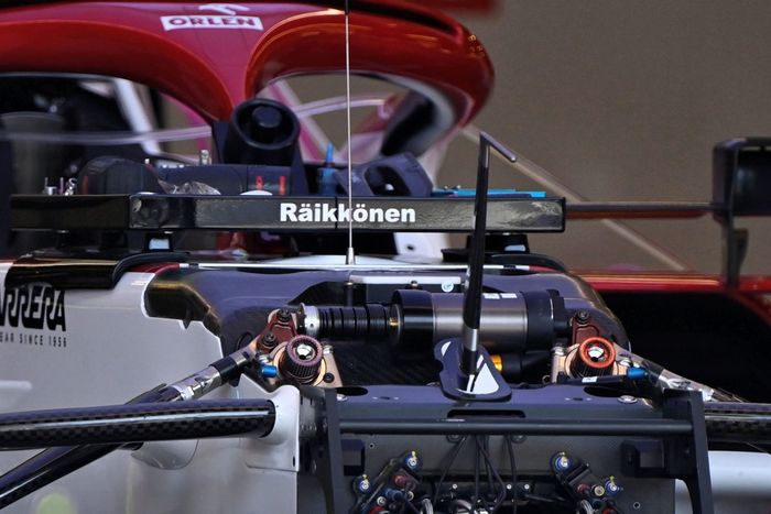 Detalle del Alfa Romeo Racing C41