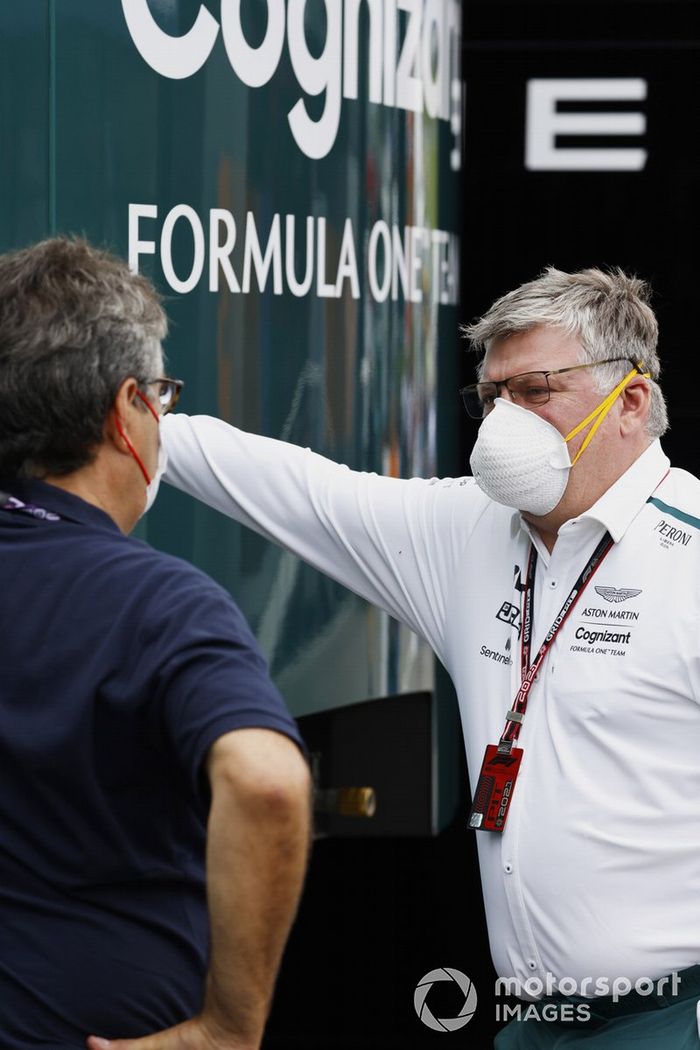 Otmar Szafnauer, director del equipo y consejero delegado de Aston Martin F1