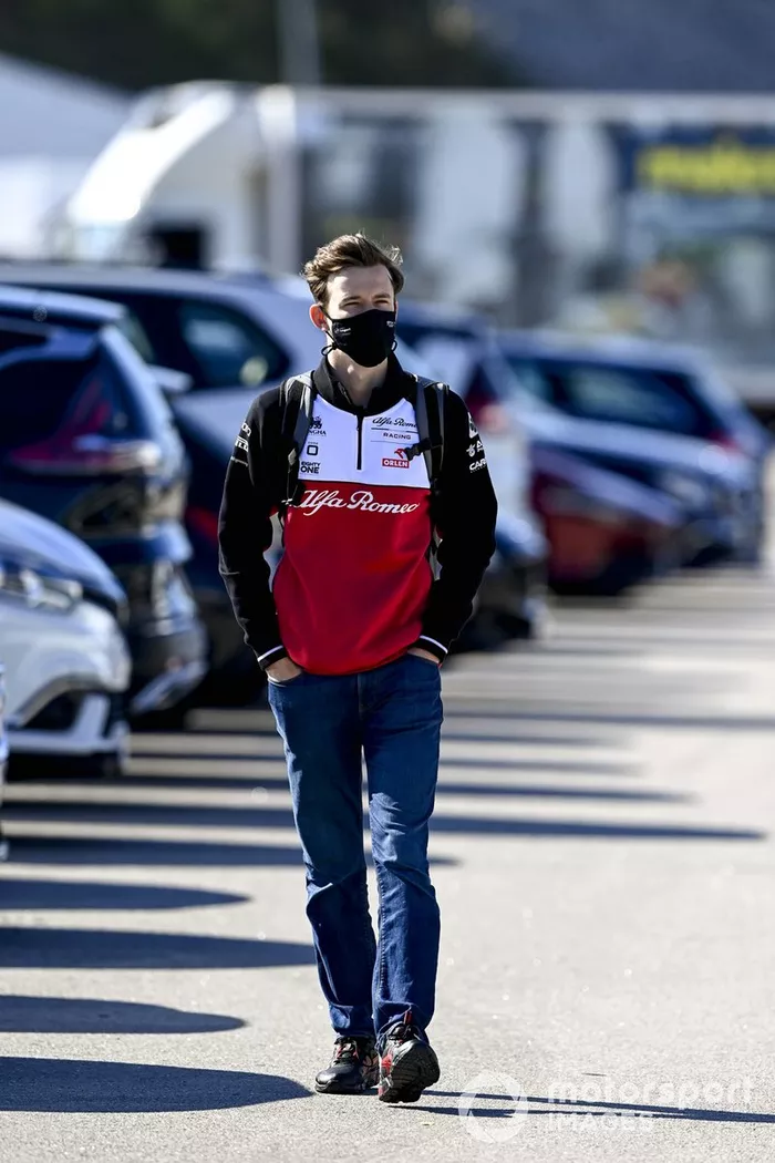 Callum Ilott, piloto reserva de Alfa Romeo Racing 