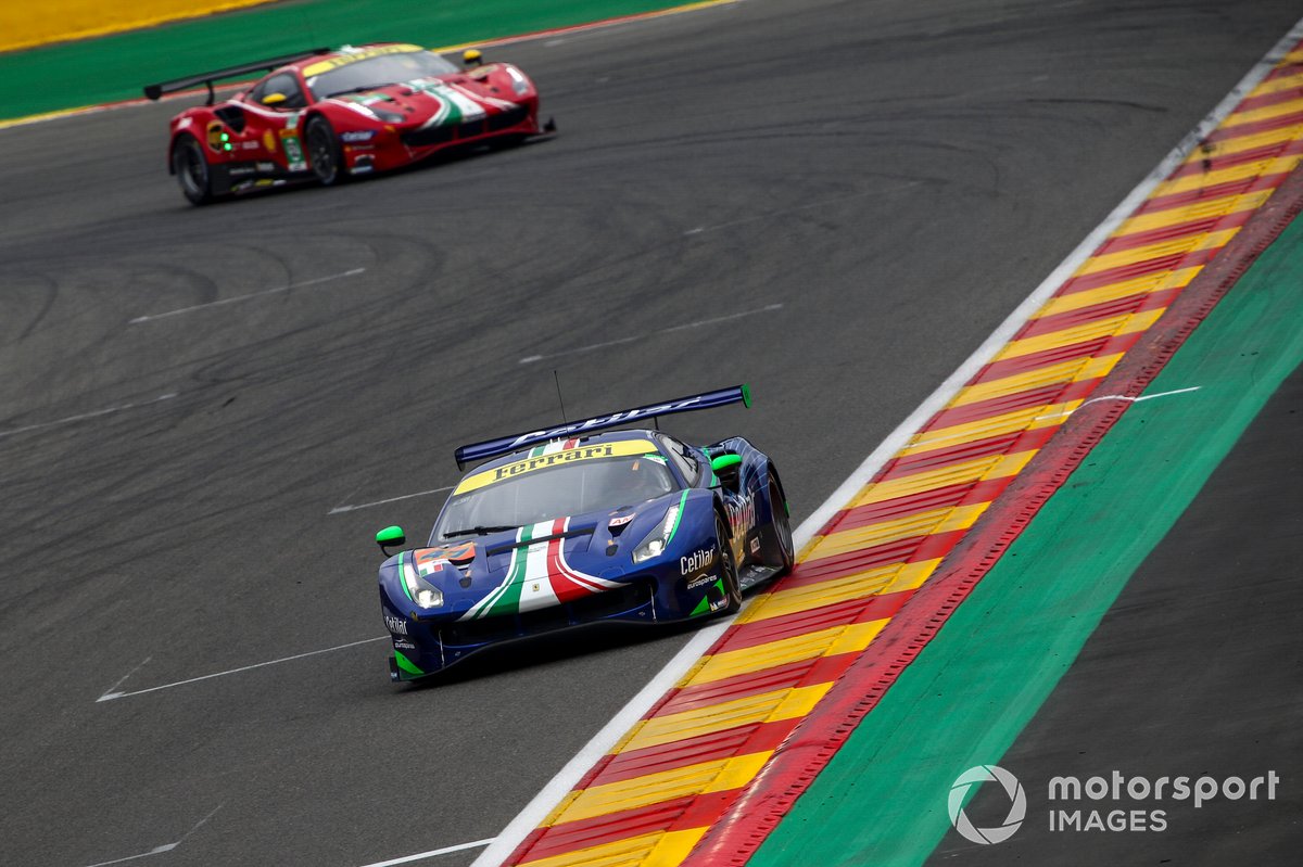 #47 Cetilar Racing Ferrari 488 GTE EVO: Roberto Lacorte, Giorgio Sernagiotto, Antonio Fuoco