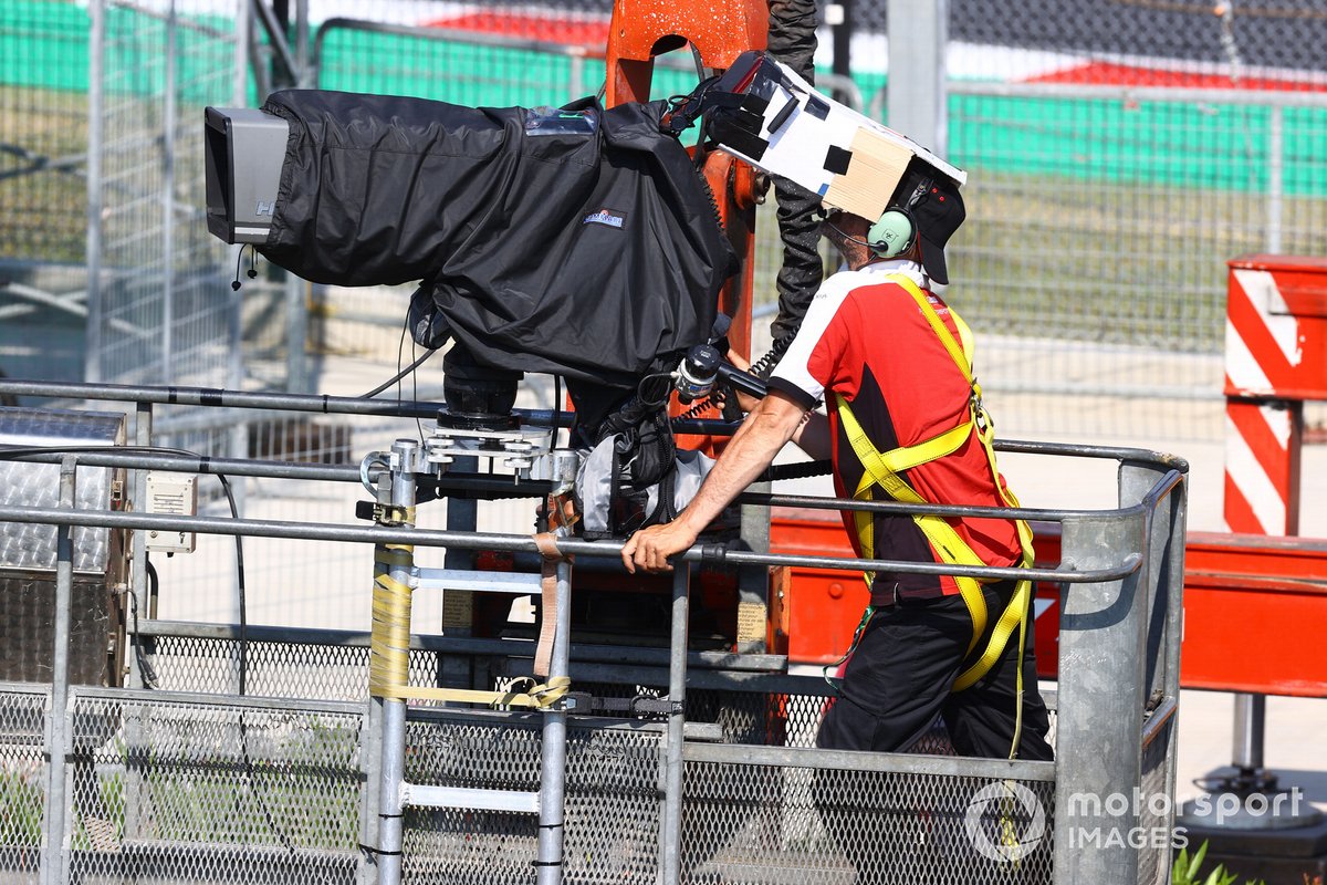Cámara de TV en Misano