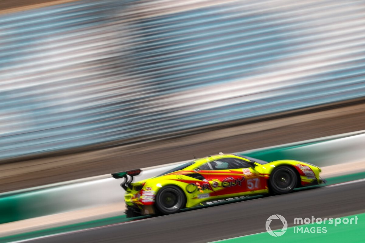 #57 Kessel Racing Ferrari 488 GTE EVO: Takeshi Kimura, Mikkel Jensen, Scott Andrews