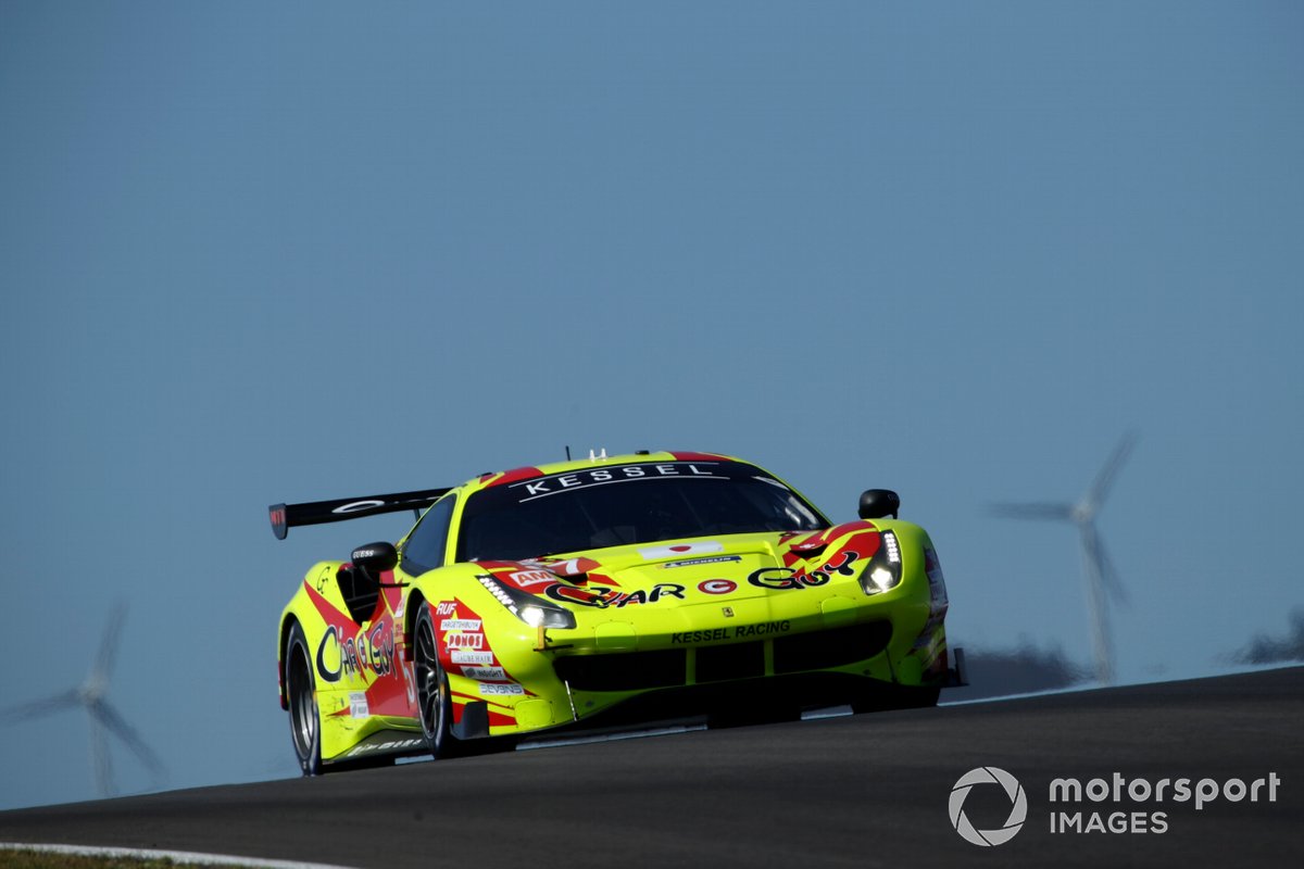 #57 Kessel Racing Ferrari 488 GTE EVO: Takeshi Kimura, Mikkel Jensen, Scott Andrews