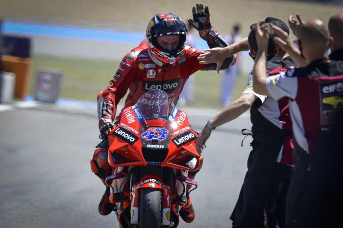 Ganador de la carrera Jack Miller, Ducati Team