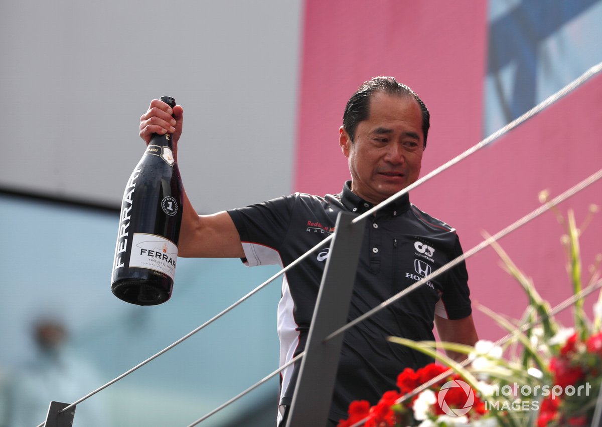 Podio: Toyoharu Tanabe, Director técnico F1 Honda