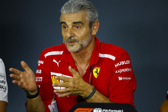 Maurizio Arrivabene, Team Principal, Ferrari, in the Team Principals' Press Conference