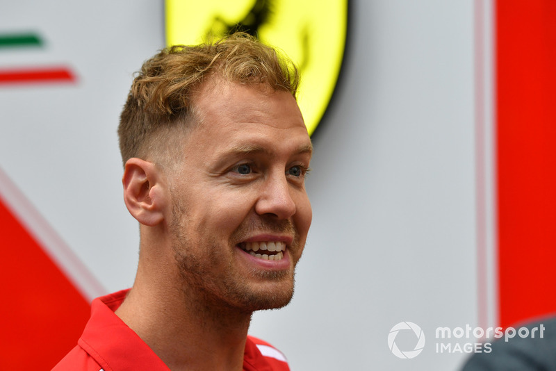 Sebastian Vettel: “Acho que no geral não fomos rápidos o suficiente, não tínhamos ritmo na corrida, creio que tentamos ser agressivos no começo e obviamente não deu certo”