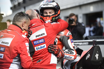 Il poleman Jorge Lorenzo, Ducati Team
