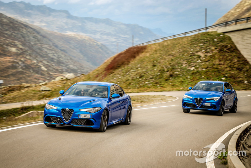 Alfa Romeo Giulia Quadrifoglio та Stelvio Quadrifoglio