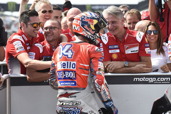 Il poleman Andrea Dovizioso, Ducati Team