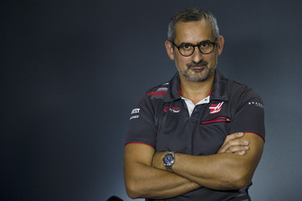 Ben Agathangelou, Haas F1 Aerodynamacist in the Press Conference