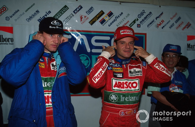 Eddie Irvine, Jordan, Rubens Barrichello, Jordan