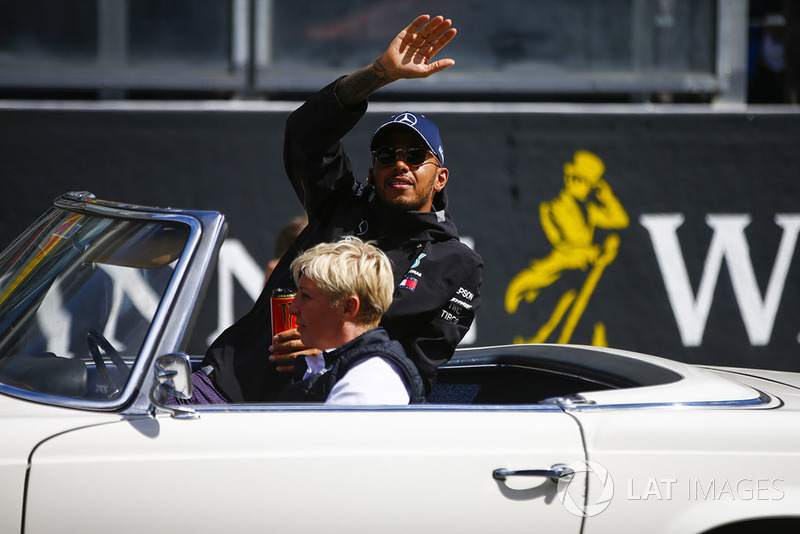 Lewis Hamilton, Mercedes AMG F1, parada kierowców