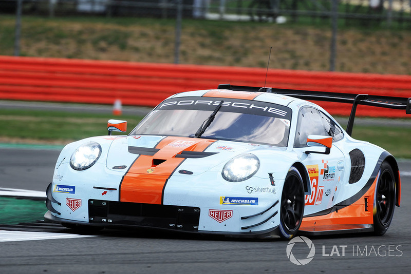 #86 Gulf Racing Porsche 911 RSR: Michael Wainwright, Benjamin Barker, Alex Davison