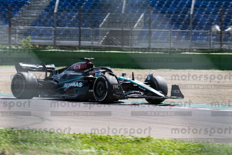 Andrea Kimi Antonelli, pruebas de Mercedes en Imola