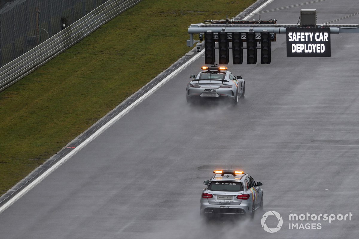 El Safety Car y el coche médico
