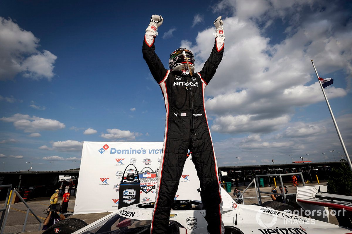 Ganador carrera 2 Josef Newgarden, Team Penske Chevrolet