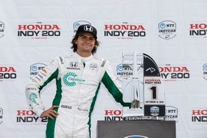 Le vainqueur Colton Herta, Andretti Harding Steinbrenner Autosport Honda