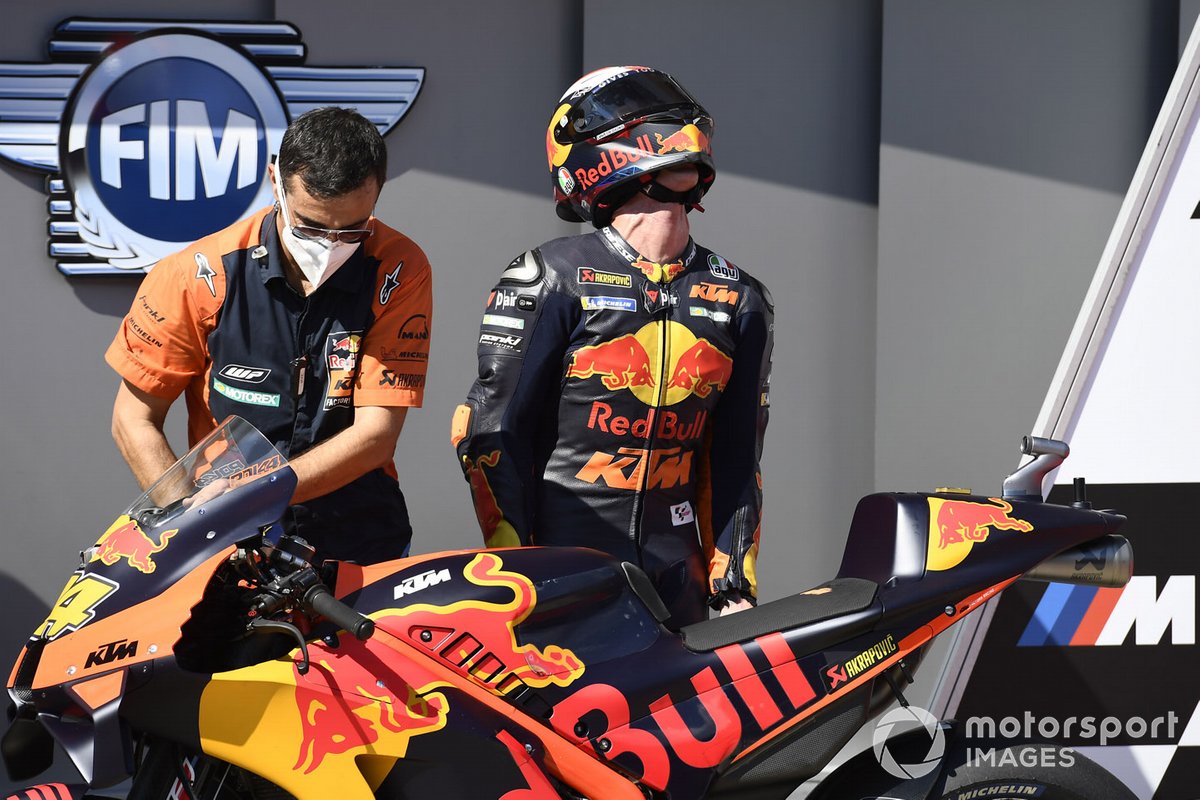 Polesitter Pol Espargaro, Red Bull KTM Factory Racing
