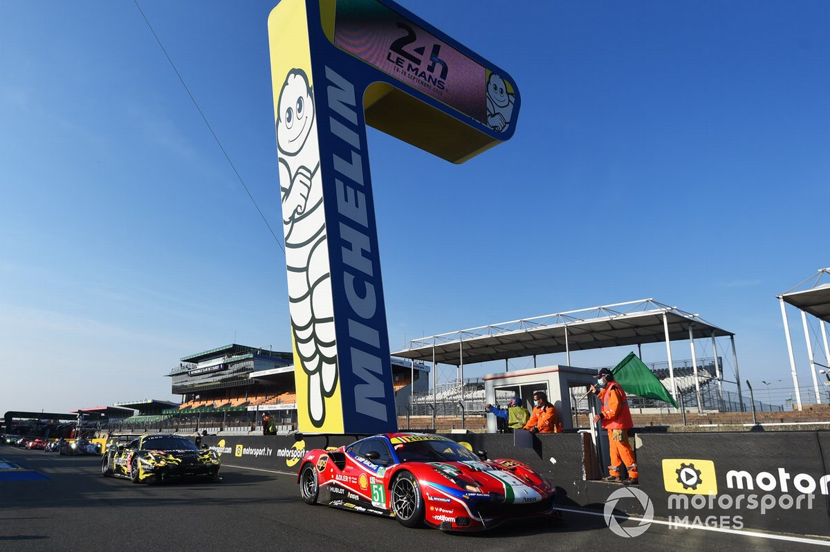 #51 AF Corse Ferrari 488 GTE EVO: Alessandro Pier Guidi, James Calado, Daniel Serra