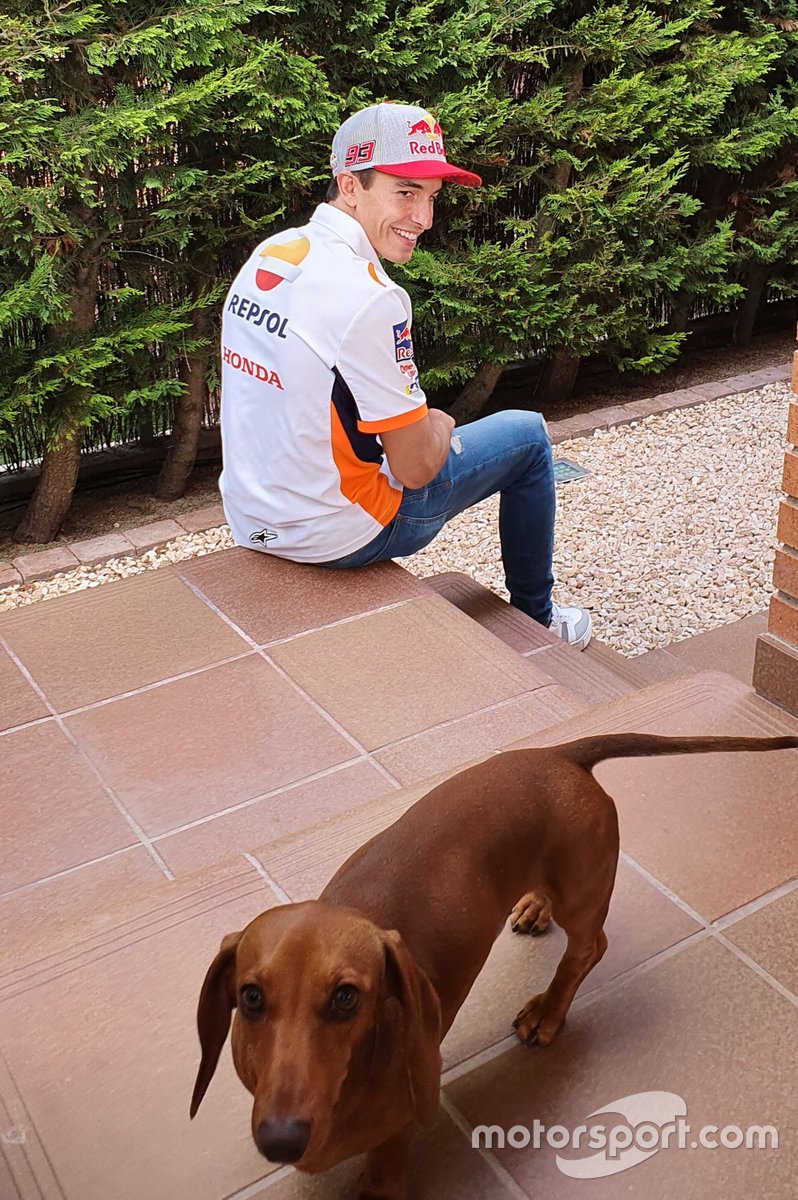 Entrevista a Marc Márquez, Repsol Honda Team, en 2020