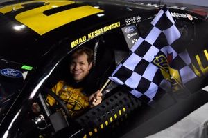 Race winner Brad Keselowski, Team Penske, Ford Mustang