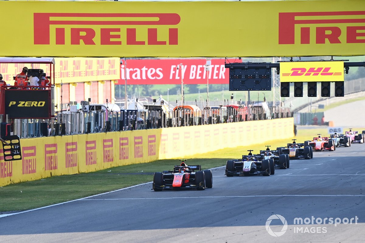 Felipe Drugovich, MP Motorsport, Louis Deletraz, Charouz Racing System, Christian Lundgaard, ART Grand Prix, Yuki Tsunoda, Carlin, Mick Schumacher, Prema Racing