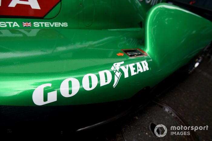Goodyear logo on the JOTA Oreca.