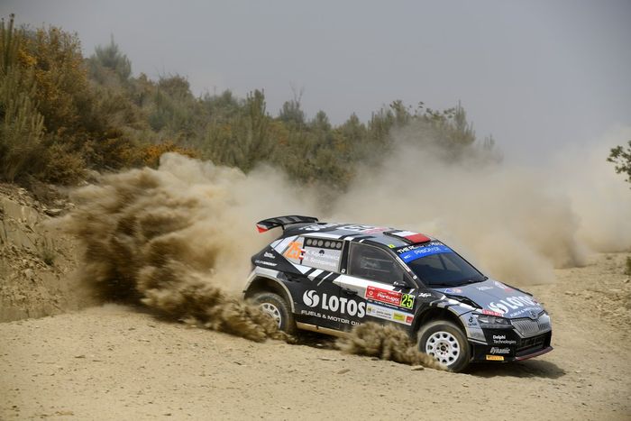 Kajetan Kajetanowicz, Maciej Szczepaniak, Skoda Fabia Rally2 evo