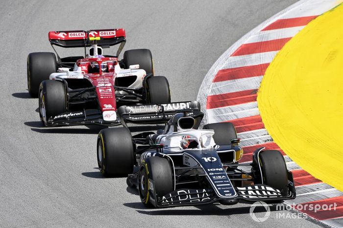 Pierre Gasly, AlphaTauri AT03, Zhou Guanyu, Alfa Romeo C42