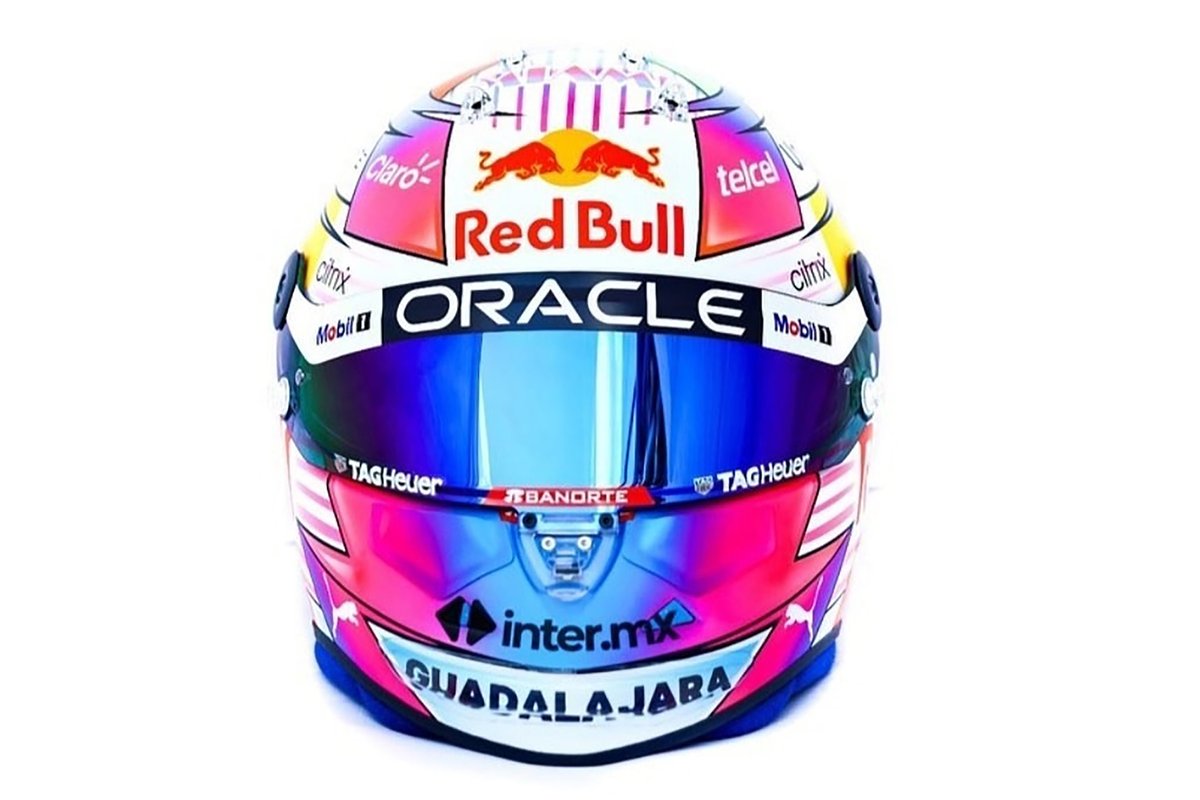 Casco de Sergio Pérez, Red Bull Racing
