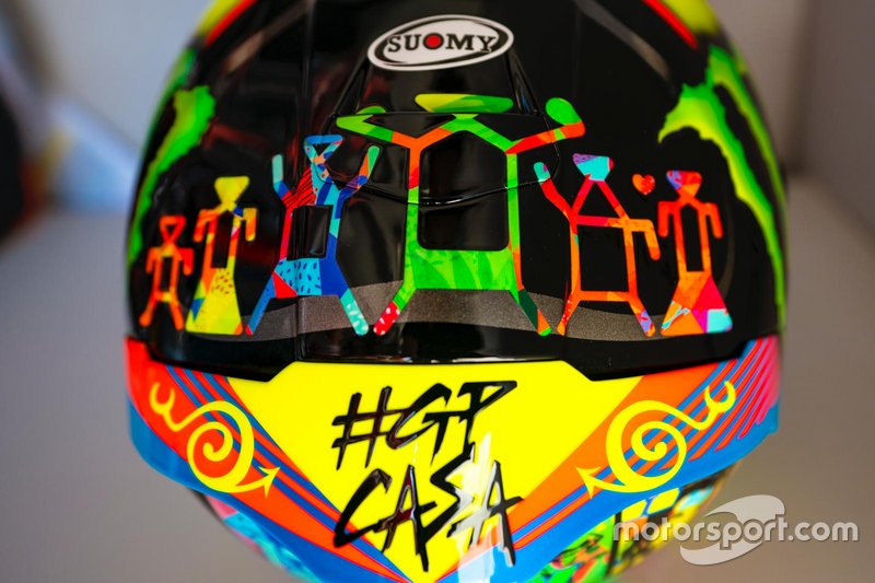 Il casco di Francesco Bagnaia, Pramac Racing