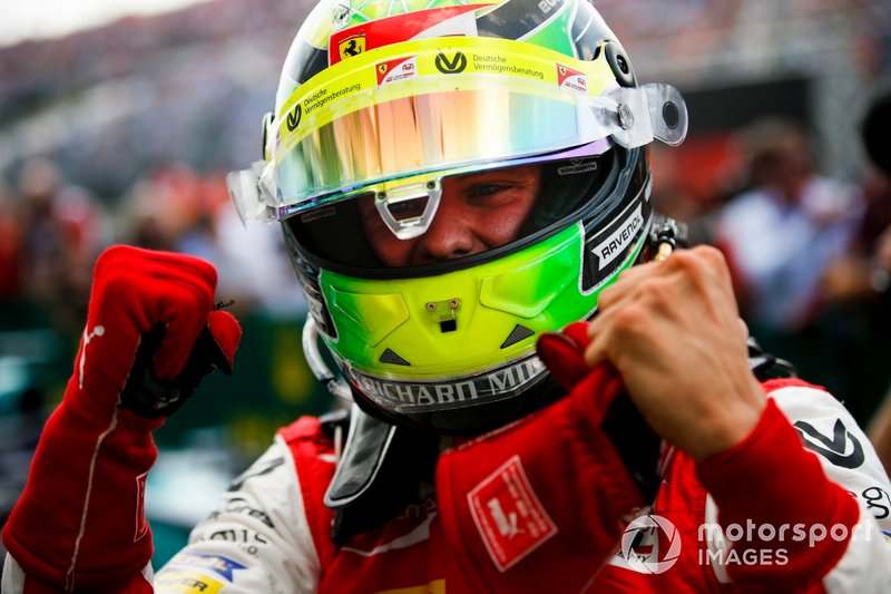 Race winner Mick Schumacher, Prema Racing