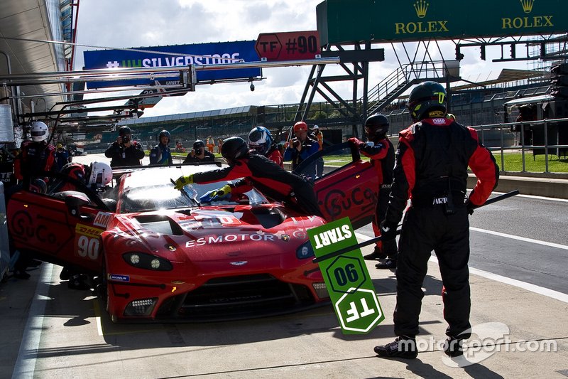 #90 TF SPORT Aston Martin Vantage AMR: Salih Yoluc, Charles Eastwood, Jonathan Adam