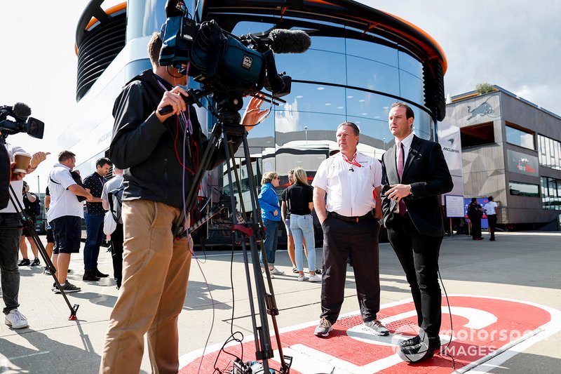 Zak Brown, Executive Director, McLaren