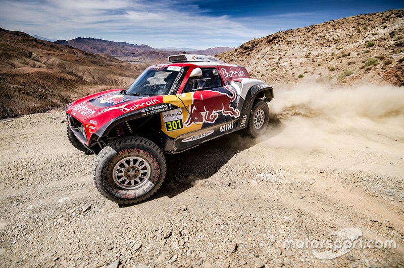 #301 X-Raid Mini JCW Team: Stéphane Peterhansel, Andrea Peterhansel