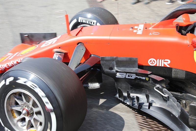 Ferrari SF90, bargeboard