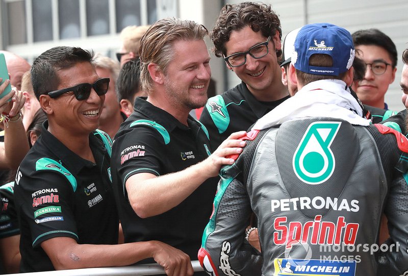 Razlan Razali, Johan Stigefelt, Fabio Quartararo, Petronas Yamaha SRT