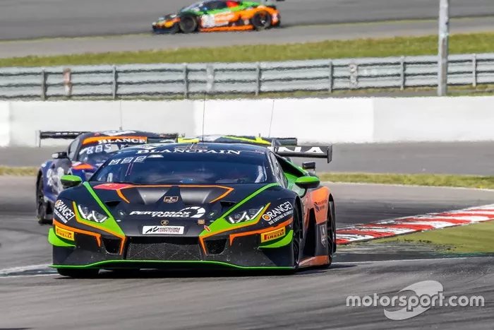 #563 Orange 1 FFF Racing Team Lamborghini Huracan GT3 Evo: Andrea Caldarelli, Marco Mapelli