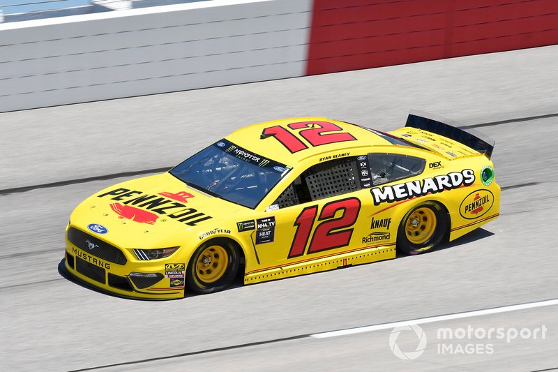 Ryan Blaney, Team Penske, Ford Mustang Menards/Pennzoil